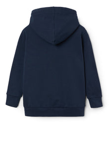Embossed Logo Sweatshirt | Blue