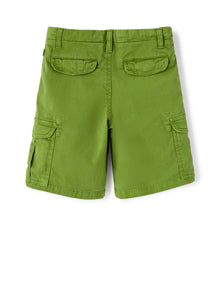 Gabardine Bermuda Shorts | Eucalipto