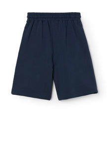 Embossed Logo Shorts | Blue