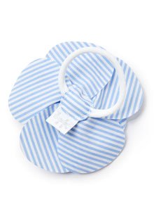 Hair Elastic with Flower | Azzurro/Blue
