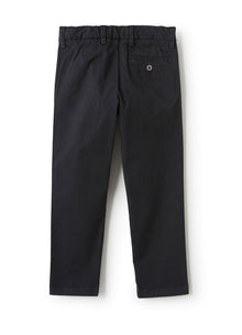 Gabardine Chino Trousers | Blue