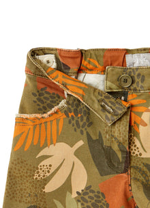 Patterned Gabardine Shorts | Cachi
