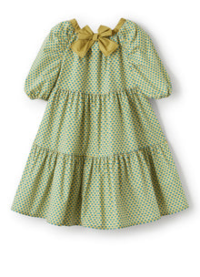 Dress in Liberty Fabrics with Small Flowers | Cachi
