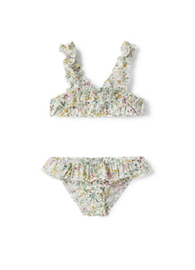 Two-Piece Swimsuit in Liberty Fabrics Material | Chick Yellow