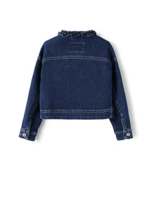 Jacket in Stretch Denim | Blue