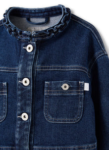 Jacket in Stretch Denim | Blue