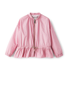 Jacket in Nylon Taffeta | Rose
