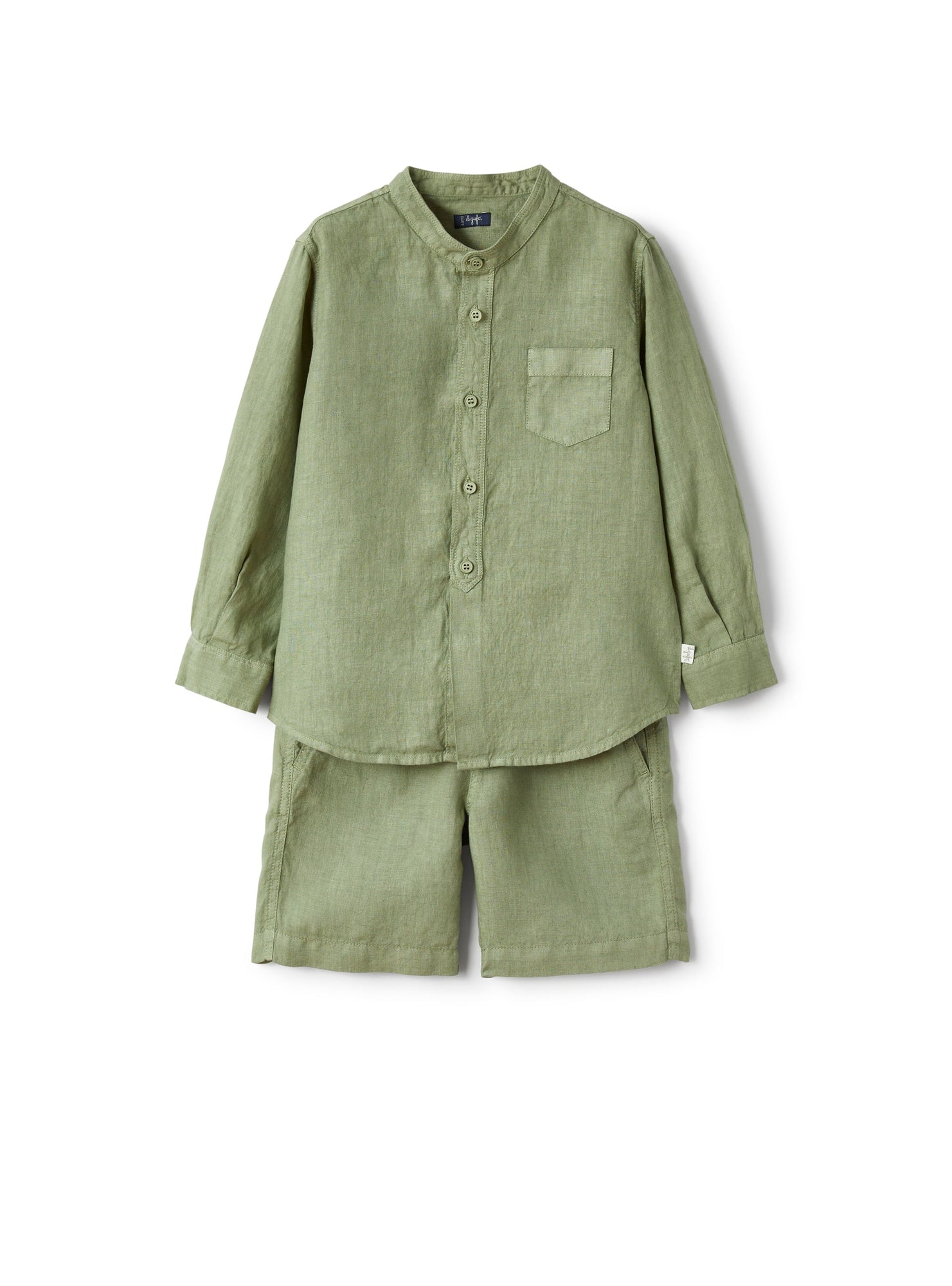 Two-Piece Set in Linen | Salvia