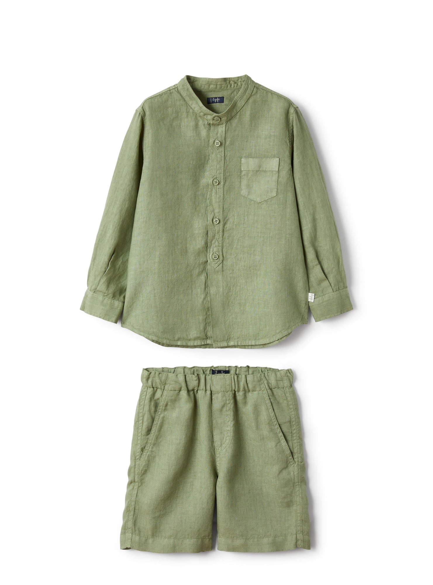 Two-Piece Set in Linen | Salvia