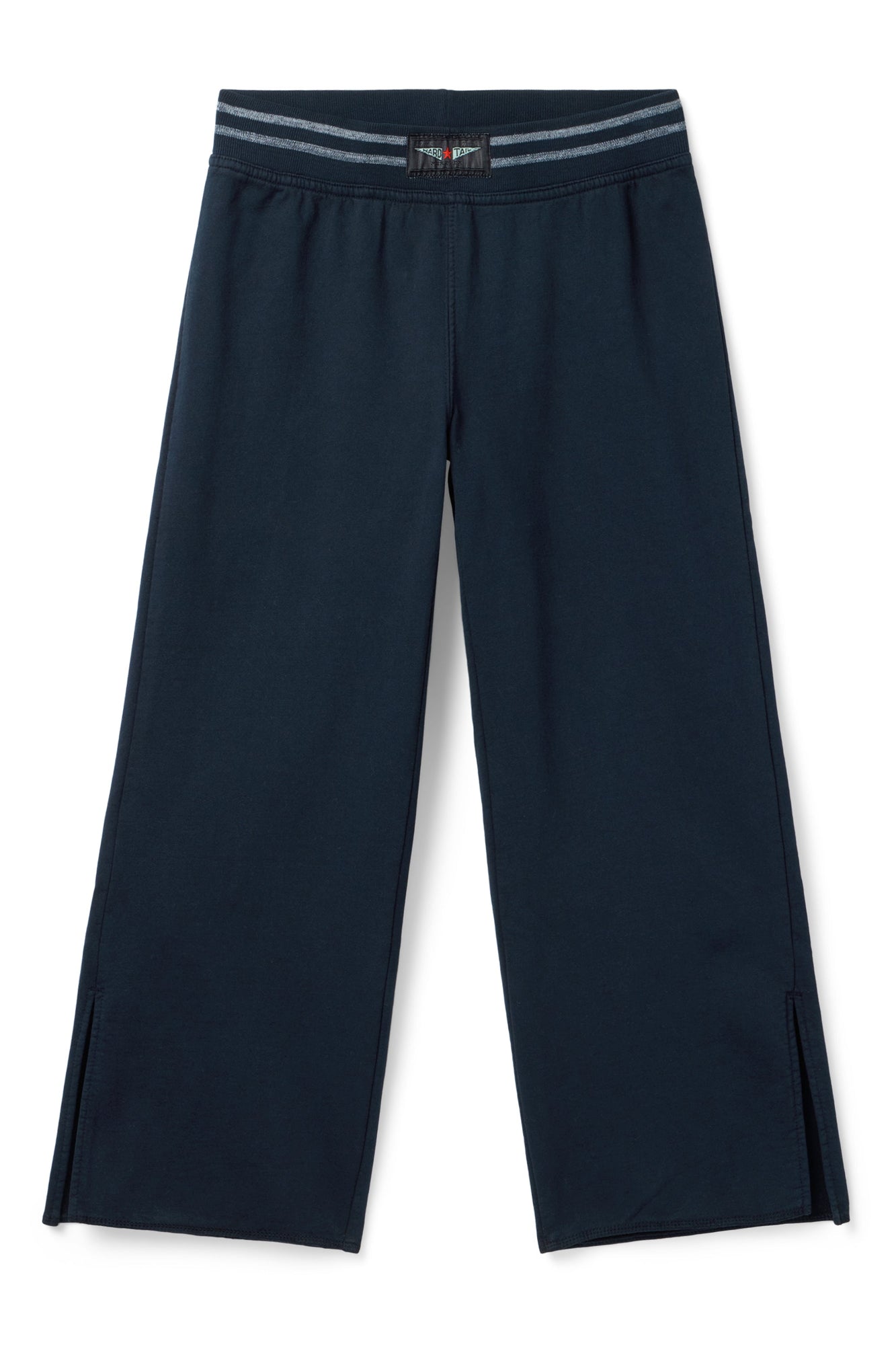 Women | Vintage Boxer Split Leg Crop Sweatpant | Past Midnight
