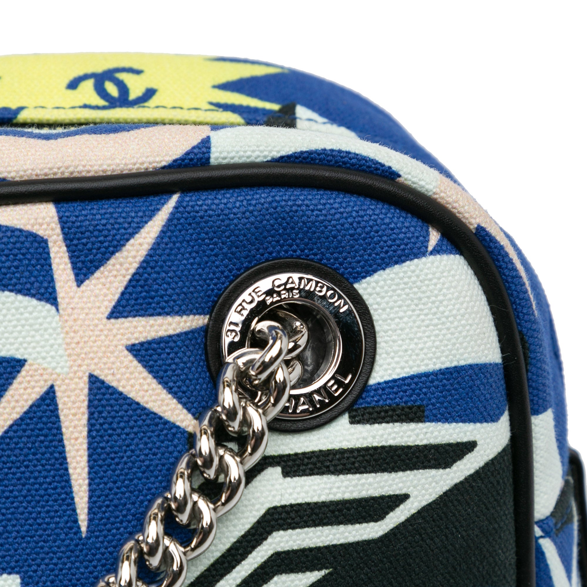 Chanel | Pre-Owned Small Canvas La Pausa Bay Camera Bag | Blue