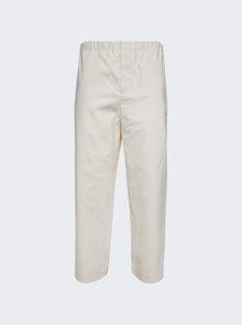 Men | Meta Campania Collective | Ed Unlined Heavy Cotton Drawstring Trousers | Natural White