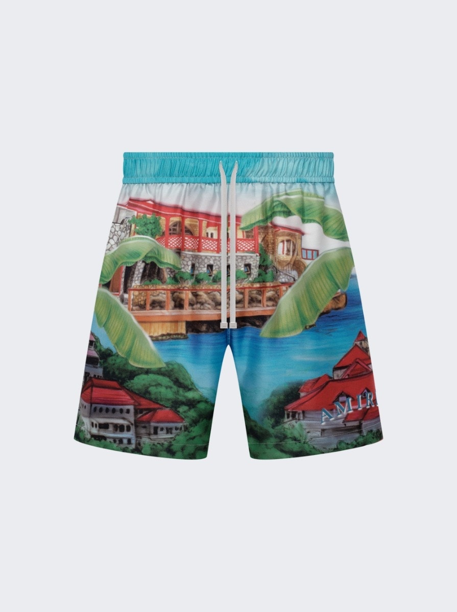 Amiri | Eden Rock Silk Short | Multicolor