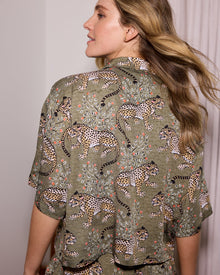 Bagheera - Tall Eco Satin Wildest Dreams Set - Olive - Printfresh