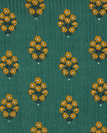 Texas Bouquet - Myrtle Blouse - Desert Moss - Printfresh