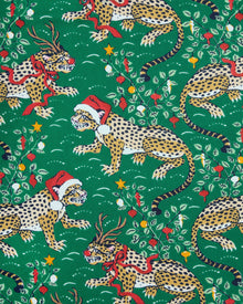 Very Merry Bagheera - Kids Snug Fit PJ Set - Mistletoe - Printfresh