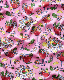 Shrimp Cocktail - Eco Satin Sydney Set - Parlor Pink - Printfresh