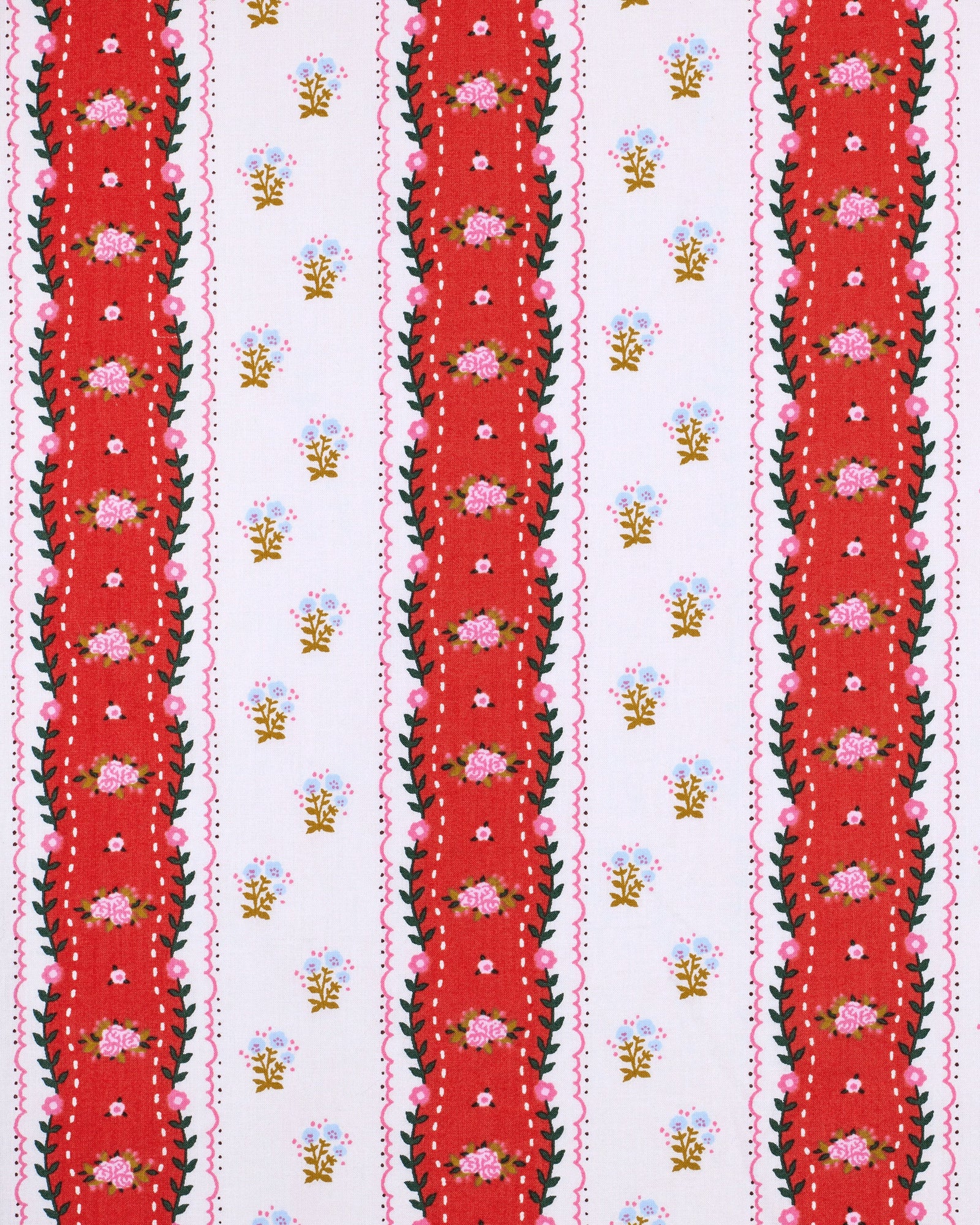 Sweetheart Stripes - Reese Boxer Set - Cherry Cola - Printfresh