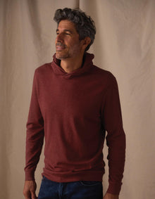 Men | Puremeso Essential Hoodie | Redwood