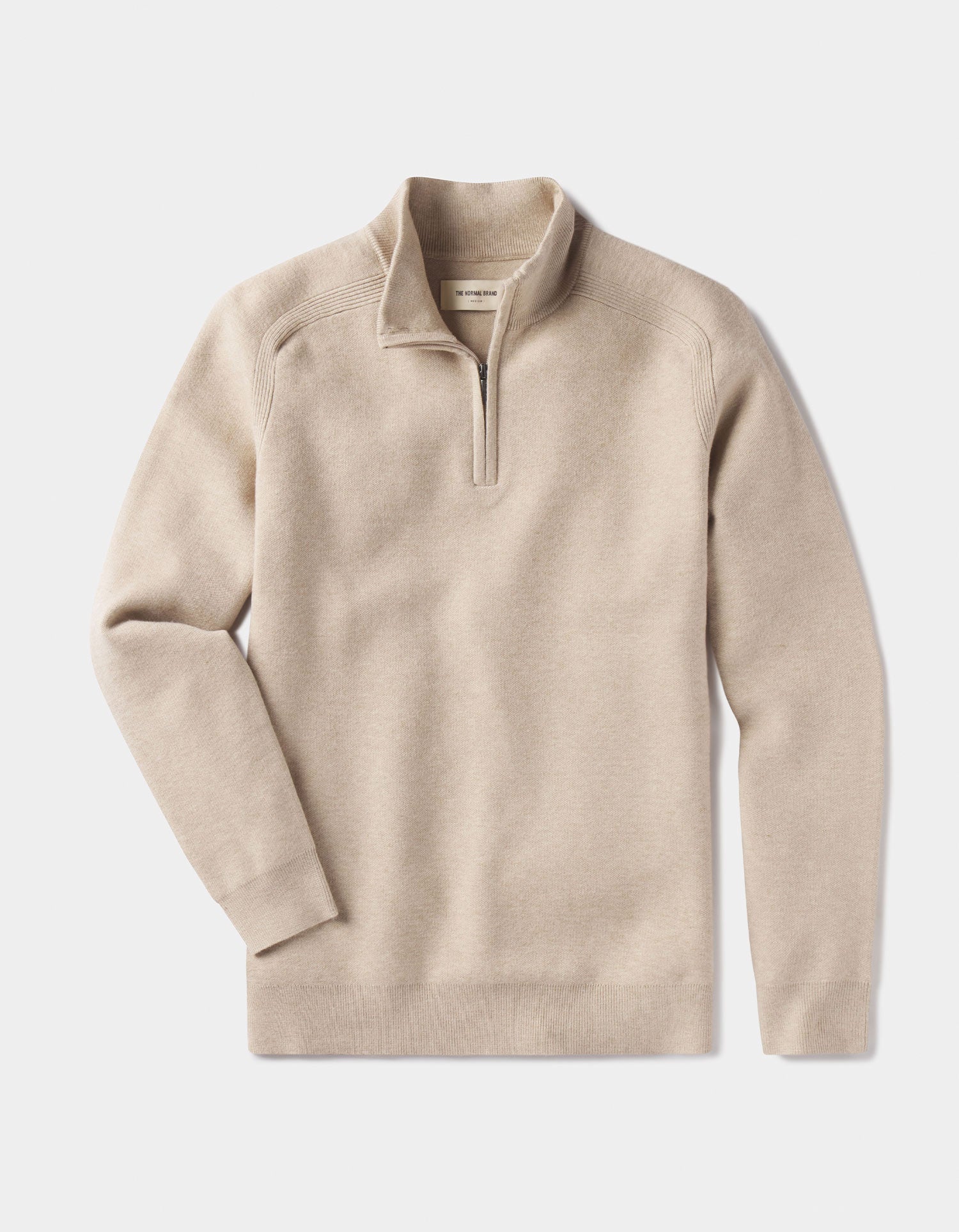 Men | Cooper's Landing Quarterzip | Oatmeal