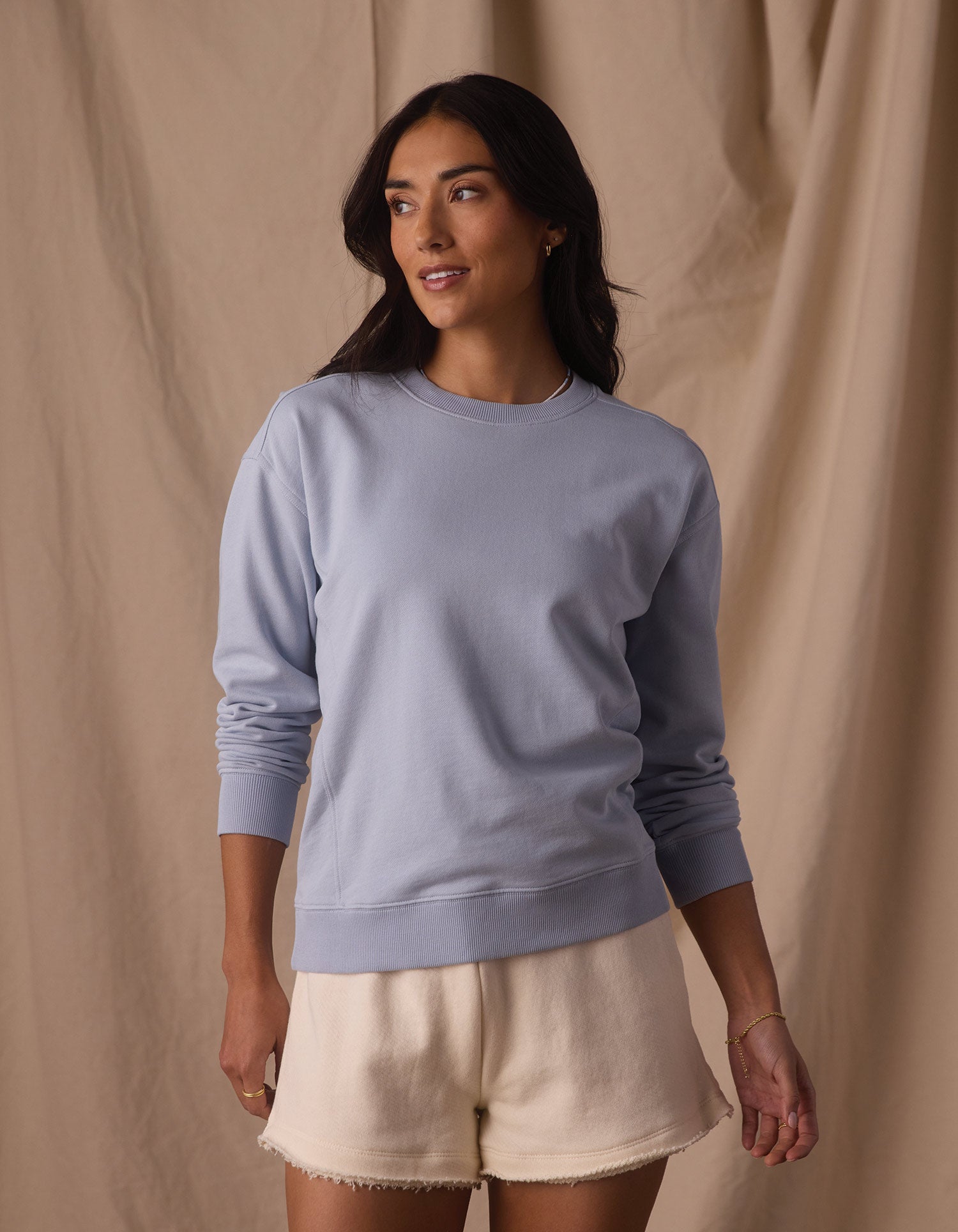 Women | Cole Terry Classic Crewneck | Mist