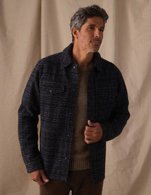 Men | Legend Jacket | Navy Plaid