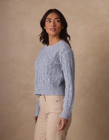 Women | Elise Crewneck Sweater | Sky