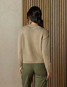Women | Arlo V-Neck Sweater | Oatmeal