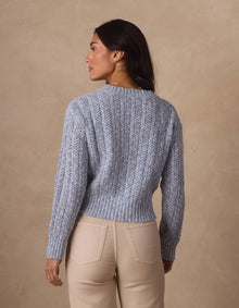 Women | Elise Crewneck Sweater | Sky