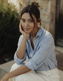 Women | Freshwater Overshirt | Sorrento Stripe