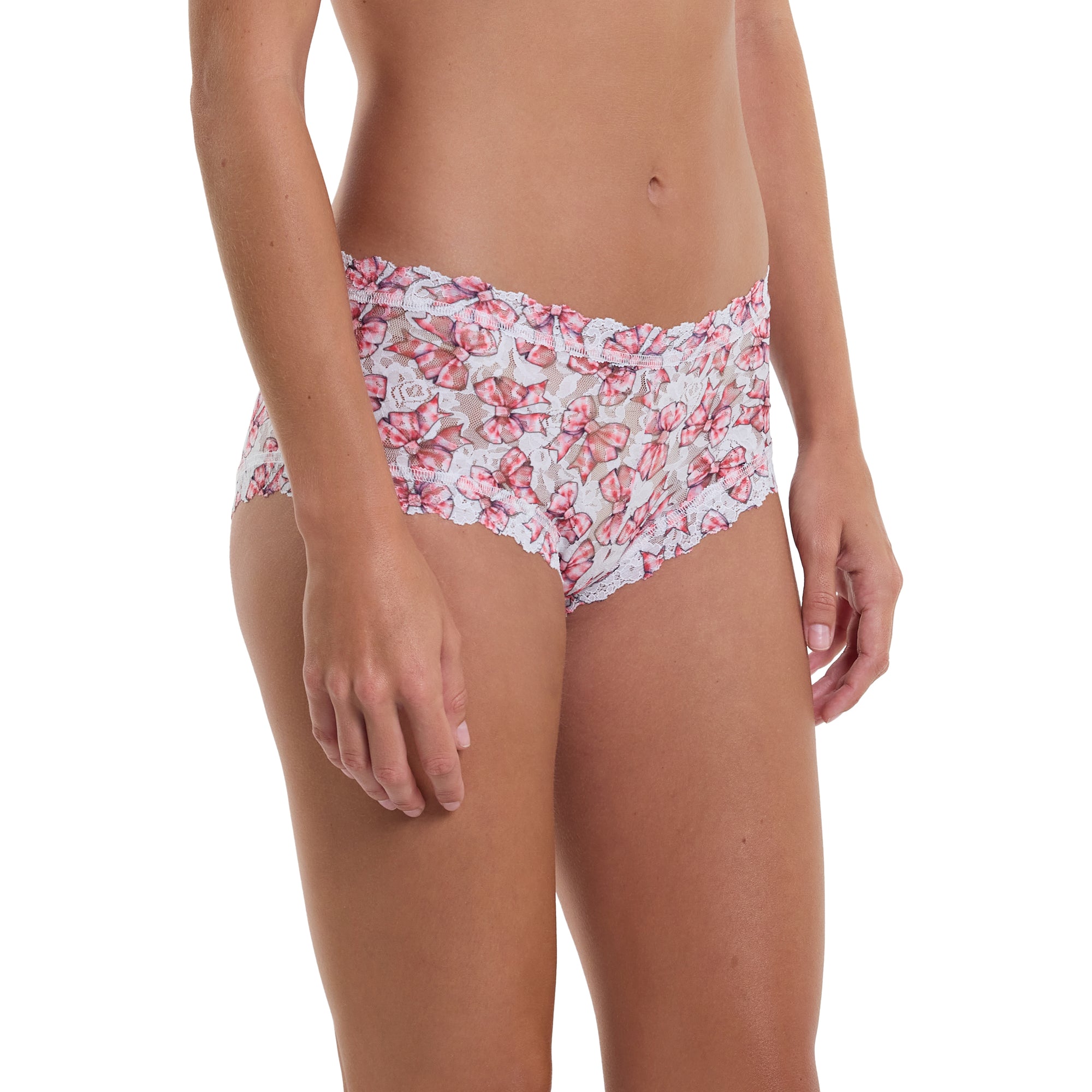 Signature Lace Boyshort | Gifted (White)