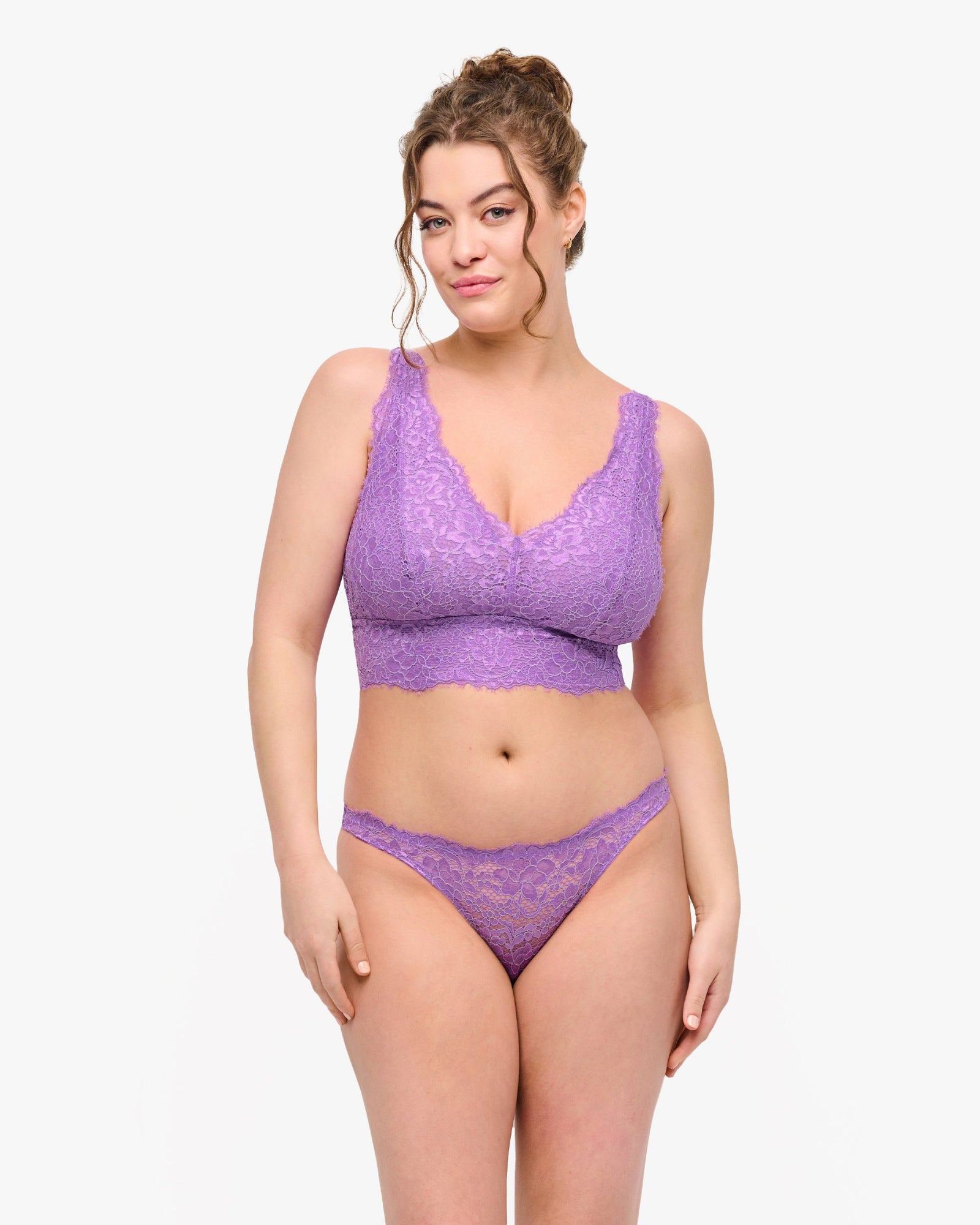 Purple Thong - Pret A Porter Low Rise Thong