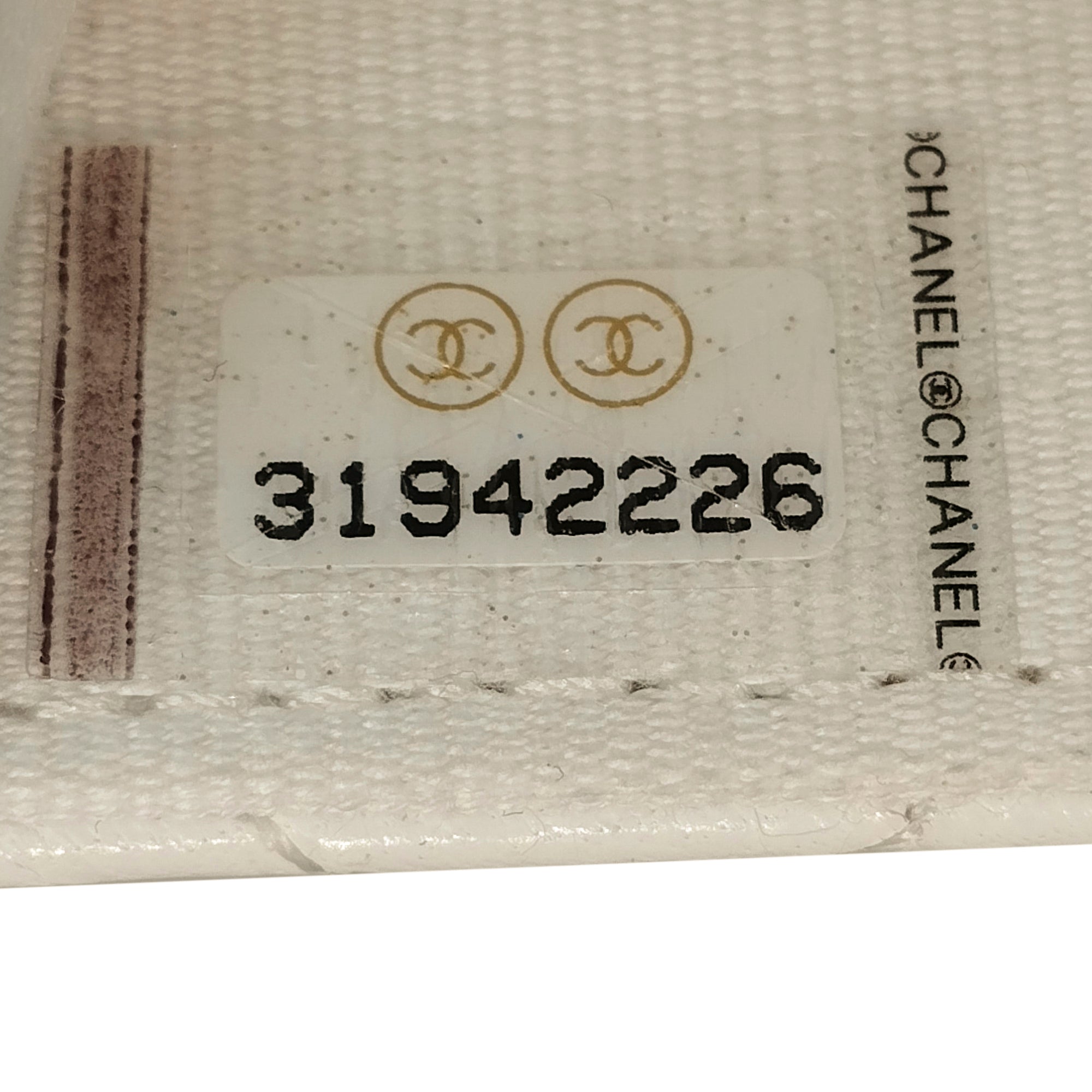 Chanel | Pre-Owned Punk Chain Leather Belt Bag | White