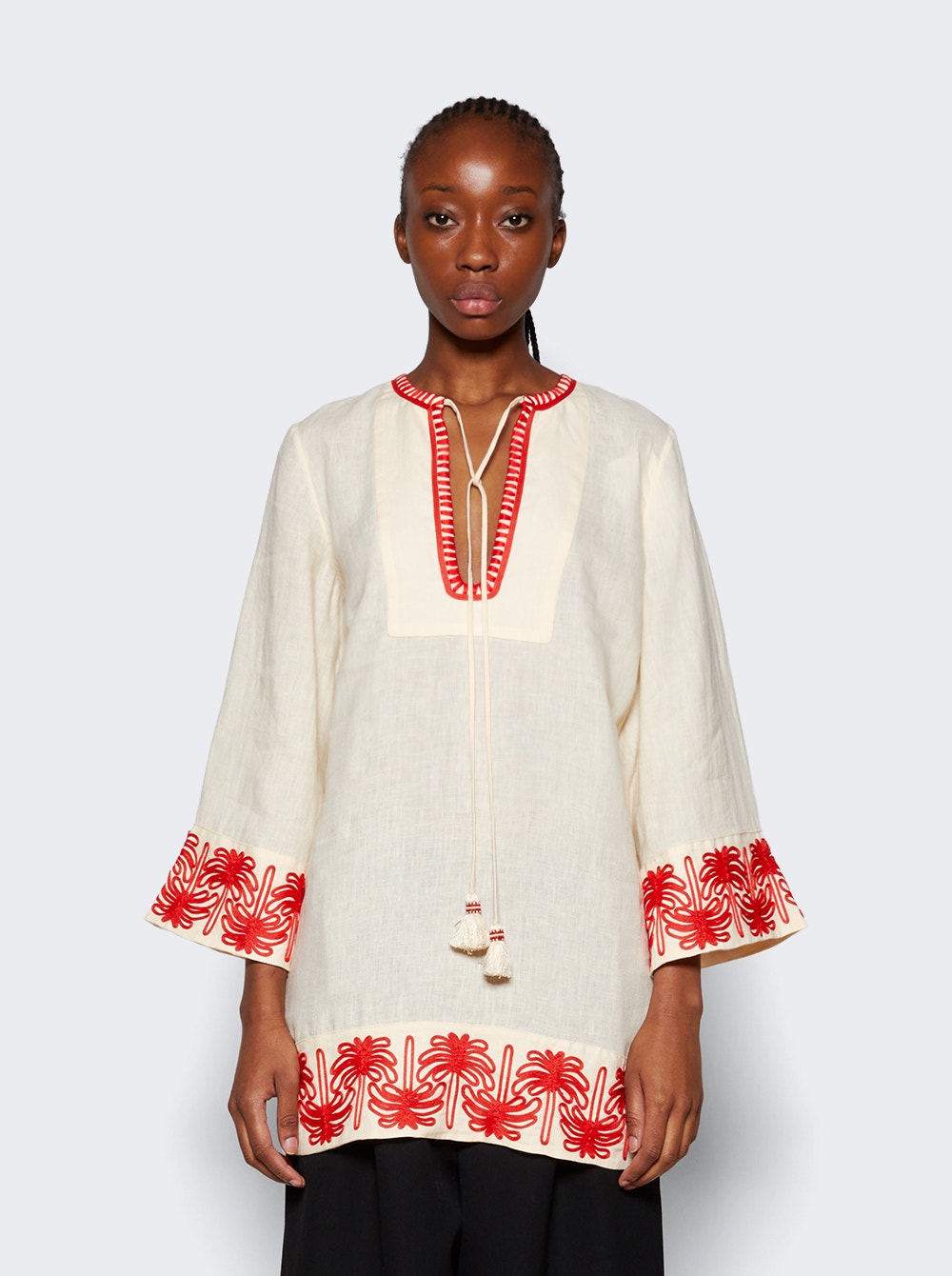 Women | Johanna Ortiz | Ocean Clan Dress | Ecru