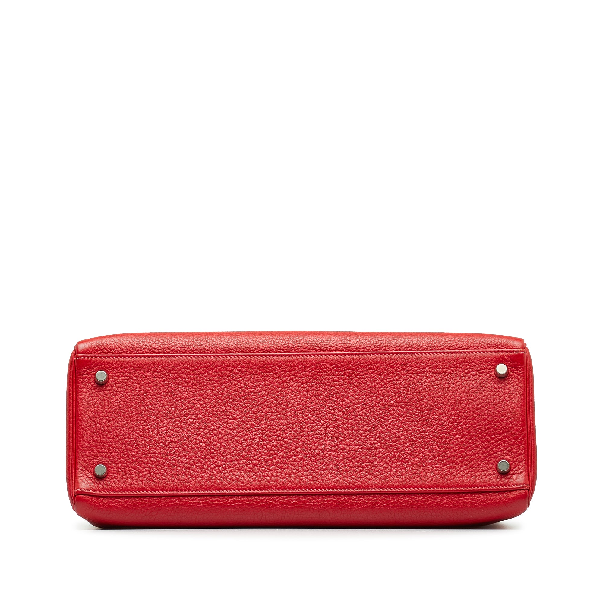 Hermes | Pre-Owned Togo Kelly 35 | Red