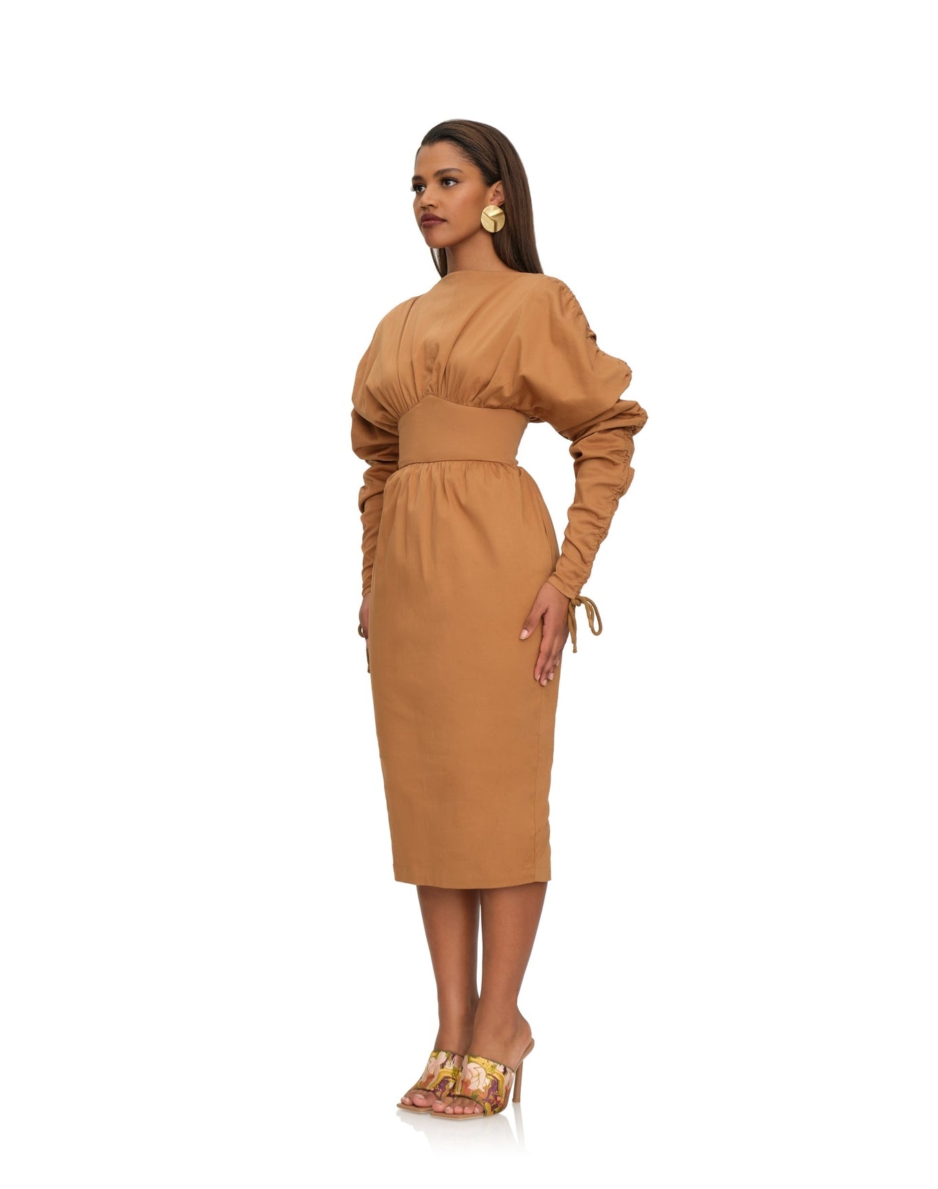 Palla Dress | Caramel
