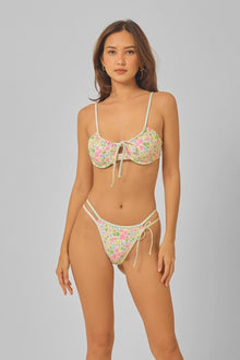 Women | Noey Underwire Tie Front Top | Pastel Party