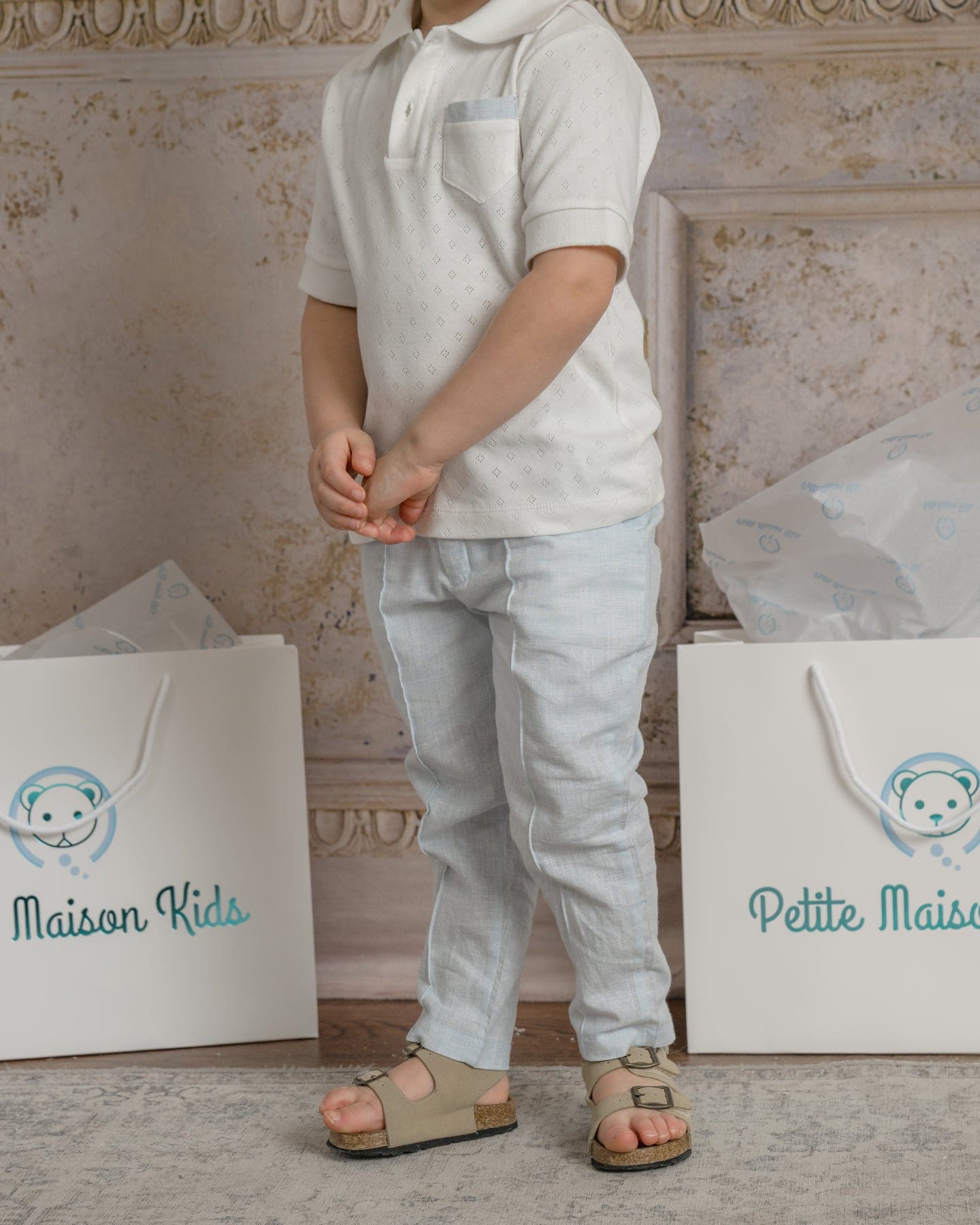 Boy | Charlotte Baby Boys' Pants | Blue