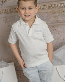 Boy | Charlotte Boys' Polo Shirt | White