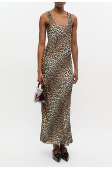Print Maxi Dress | Leopard