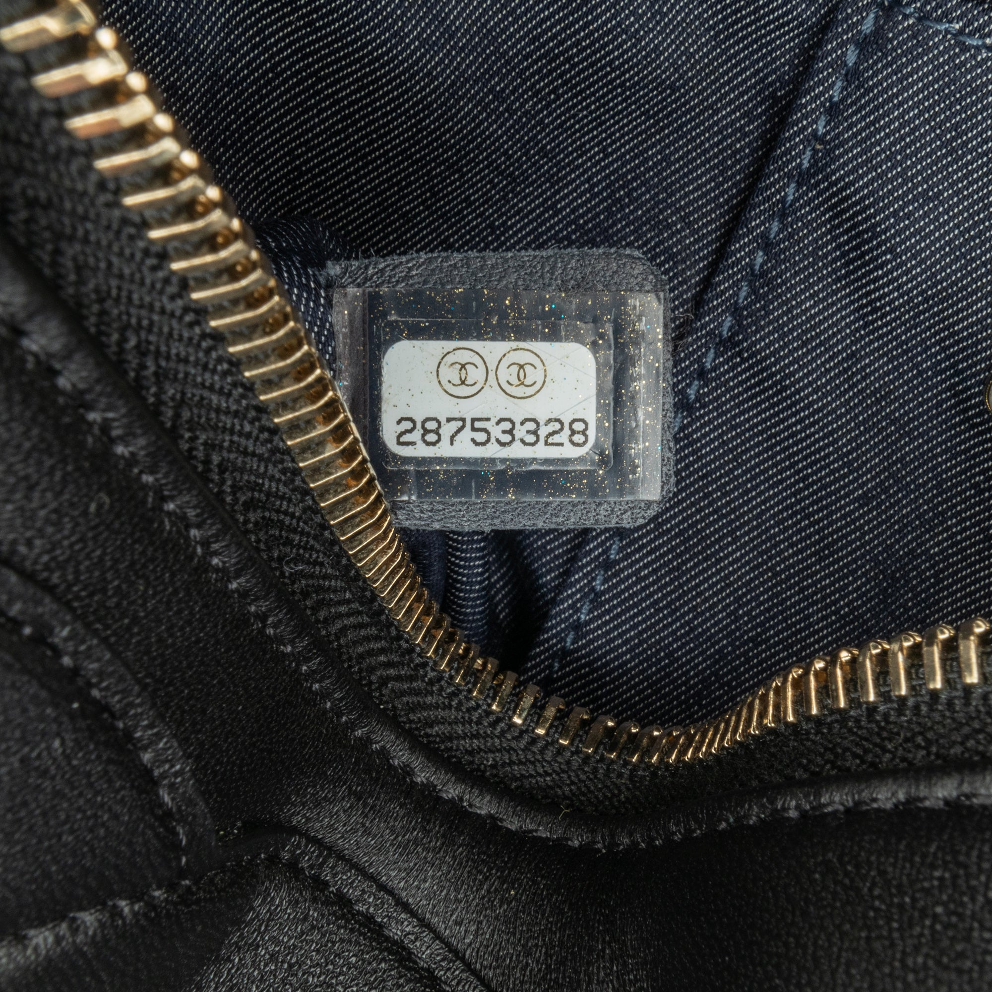 Chanel | Pre-Owned CC Lambskin Vanity Case | Black