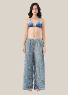Quinn Pant | Sequin Blue