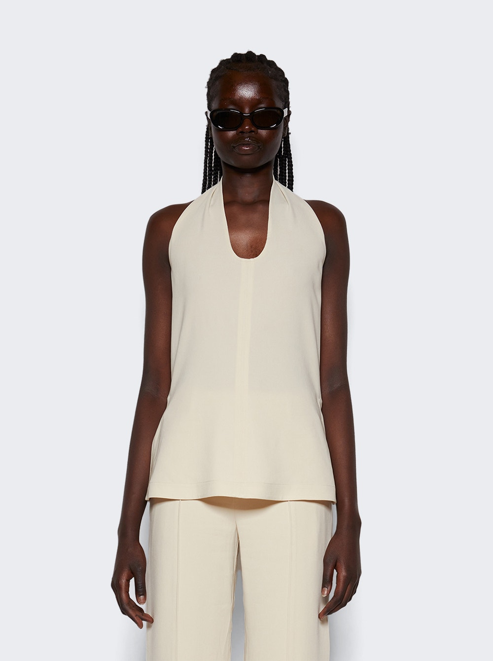 Women | Proenza Schouler | Miller Top Wheat | Ivory