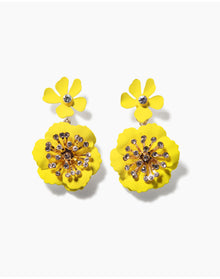 Flower Dangle Earrings | Daffodil