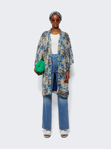 Women | Chufy | Susu Short Robe | Yu Blue