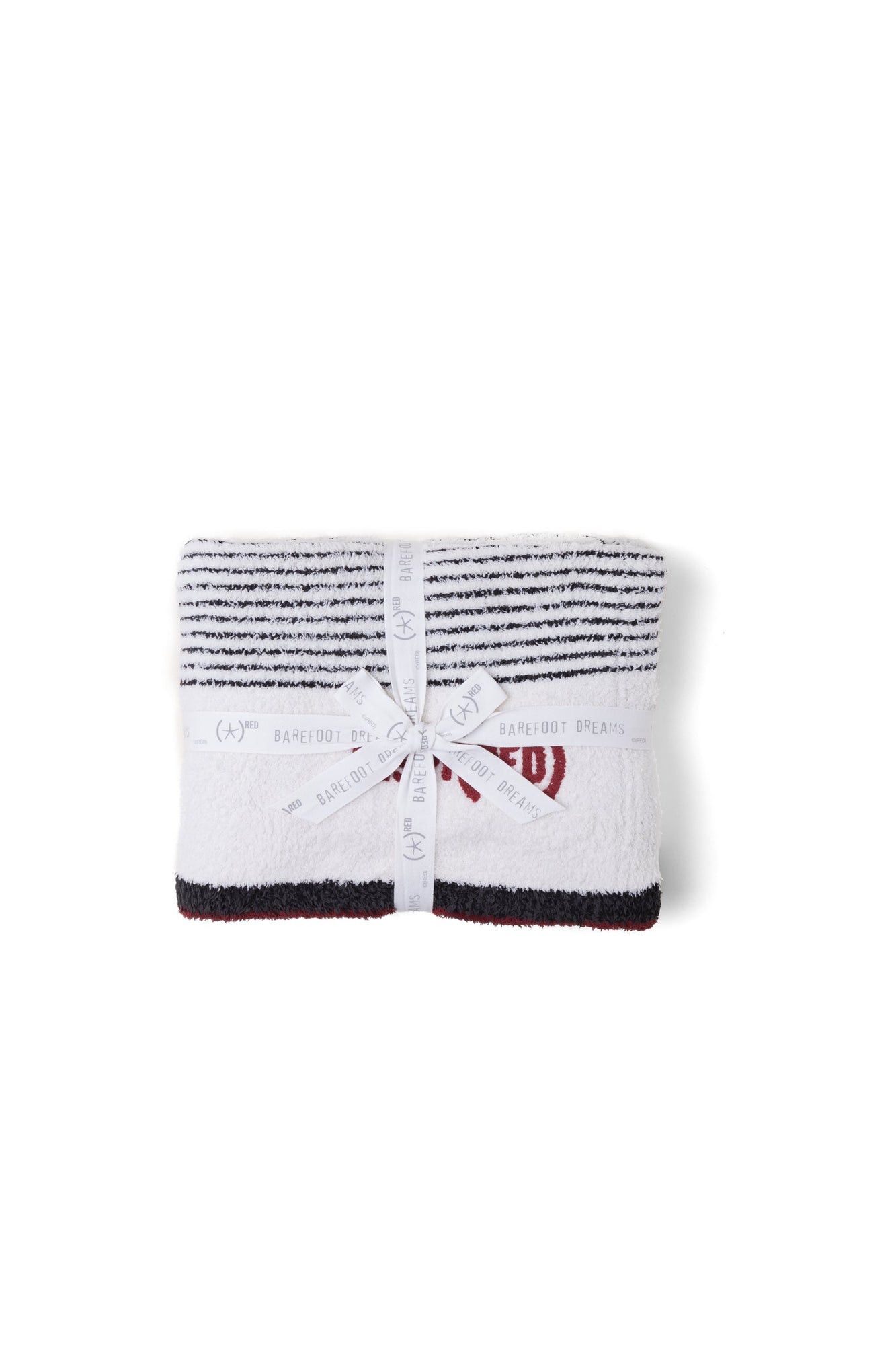 Cozychic Inspired Stripe Throw | Cream/Black