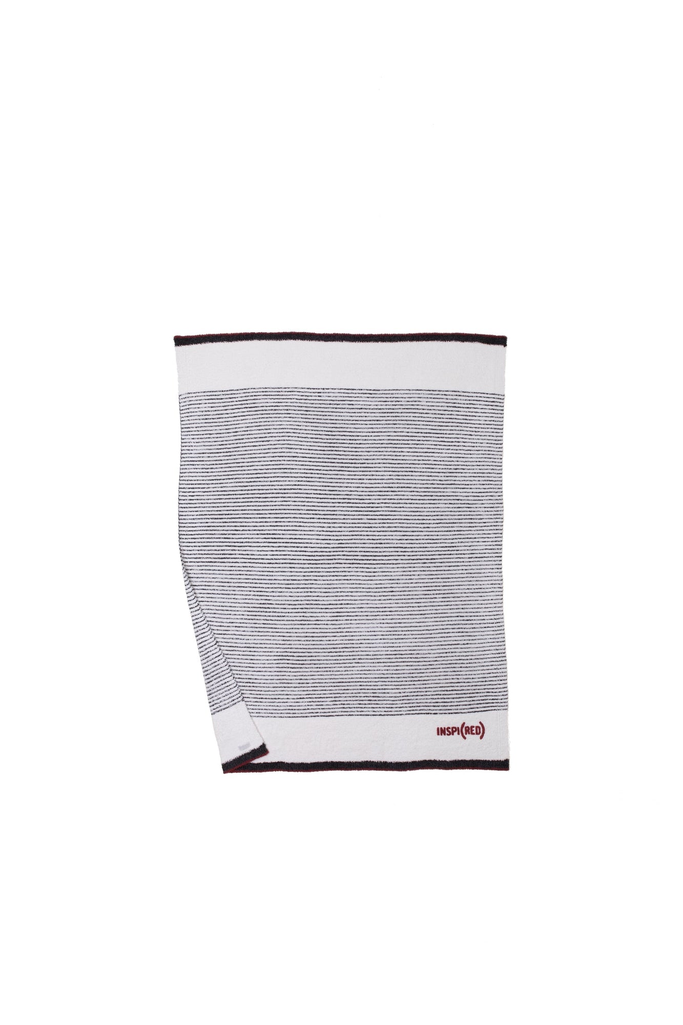 Cozychic Inspired Stripe Throw | Cream/Black