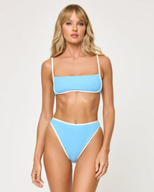 Hazel Bikini Top | Seaspray-Cream