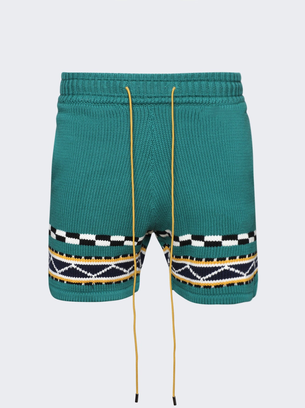 Men | Rhude | Bateau Short | Emerald & Crème