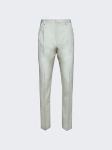 Men | Lanvin | Straight Leg Pants | Sage Green